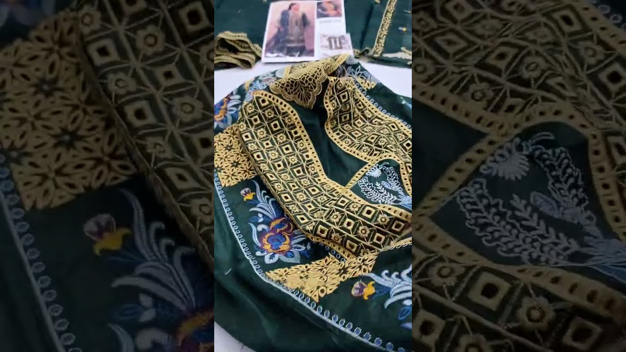 BIN ILYAS EMBROIDERED LUXURY LAWN COLLECTION