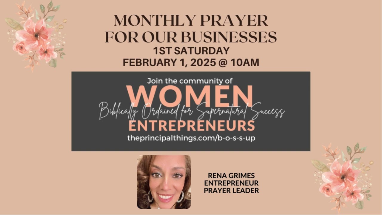 Prayer for Calling, Clarity, Confidence, Commitment, Circle, Courage, Confession | Feb. 1, 2025