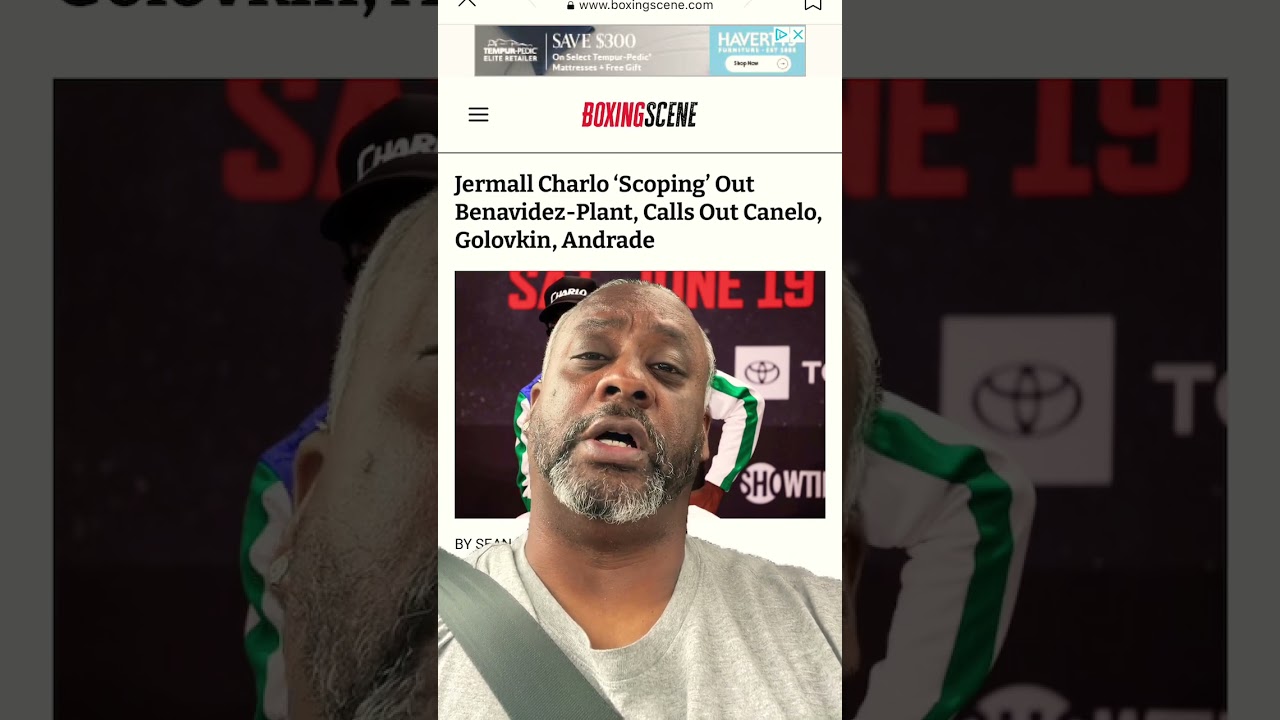 Jermall Charlo, calls out Canelo, Andrade, Golovkin, and Benavides.  Is he retirement ready?