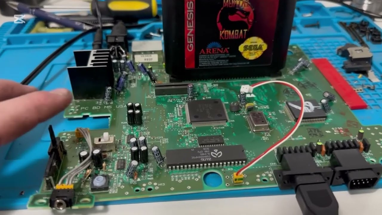 Sega Genesis Model 1 no power quick fix