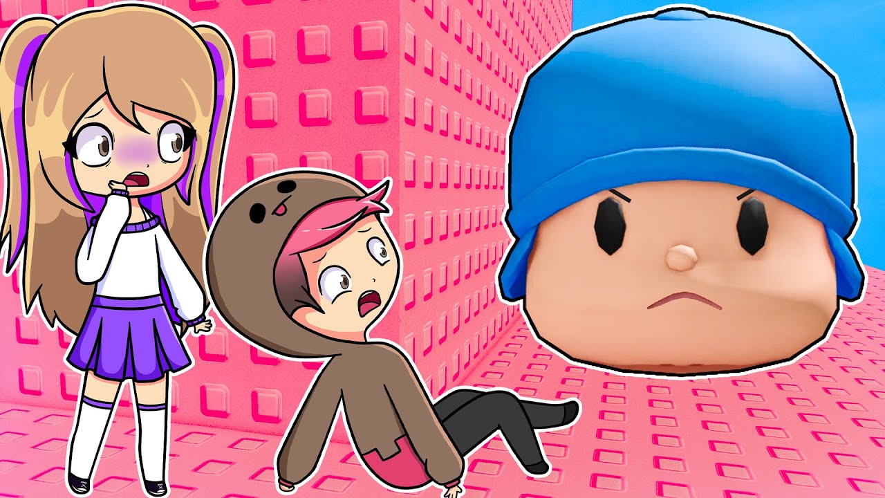 ESCAPAMOS de la TORRE TROLL de POCOYO en ROBLOX