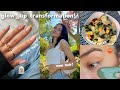 GLOW UP for summer/back to school! dyeing hair, acrylic nails, self tan + more