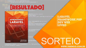 📚 Aprendendo Laravel [19º Sorteio] - RESULTADO