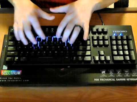 Robo's Honest Reviews - Tesoro Excalibur Spectrum G7SFL Red Mechanical Switch
