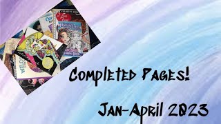Completed Pages! ( Jan-Apr ‘23) @Jojocl87