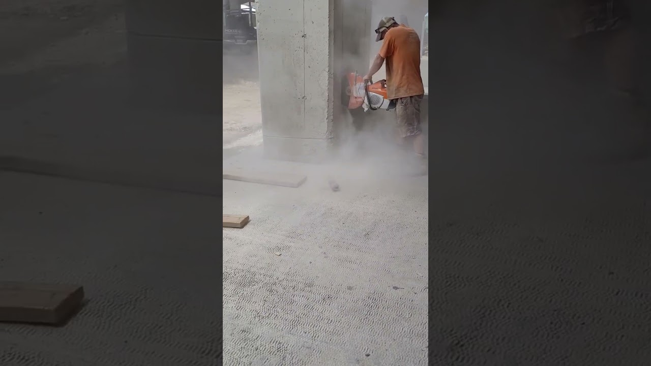 Cutting Concrete YouTube