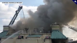 RAW: Fire at Captain D's in Hermitage