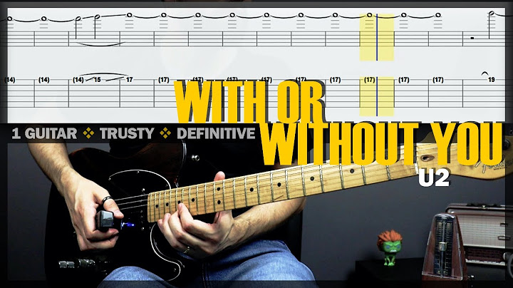 With or Without You Guitar version - Guitar performance video thumbnail