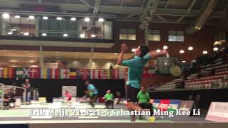 Erik Meijs - Sebastian Ming Kee Li #YDO2016