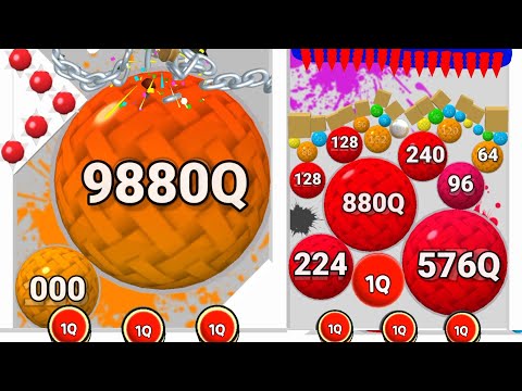 Puff Up - Addition Numbe 2048 - blob merge 2048 Blob ball 3d highest score Levels part #18 #puffup