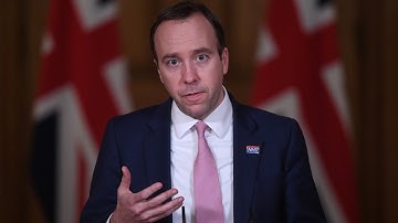 Live: Matt Hancock hosts government Covid-19 briefing as PM self-isolates | ITV News