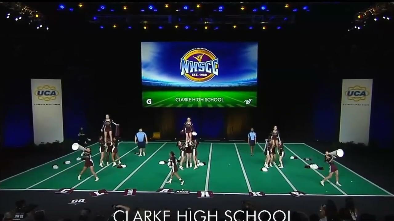 Clarke High School at UCA High School Nationals Game Day 1 2023 YouTube