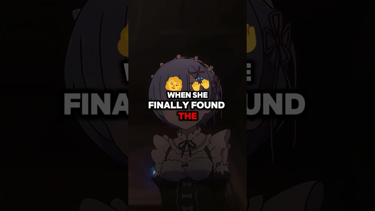 Rem Once Got So Jealous of Emilia That She Roped Beatrice Into Doing Something Crazy 