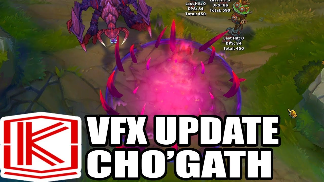 CHO'GATH VISUAL EFFECTS UPDATE (VFX) 2018 - League of Legends - YouTube