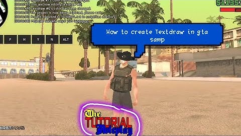 Creating Textdraw in Gta samp Mobile #1