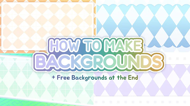 [TUTORIAL] How to create Backgrounds in IbisPaintX...