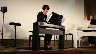カシオ「Privia PX-S1000」で「戦メリ」を演奏中