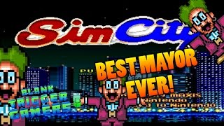 SimCity (SNES) | Funny Highlights #2 | BlankTriggerGamers