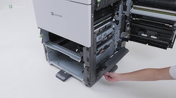 lexmark replacing pick feed separator rollers video
