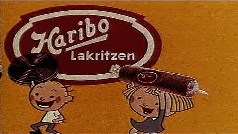 Haribo Werbung 1948