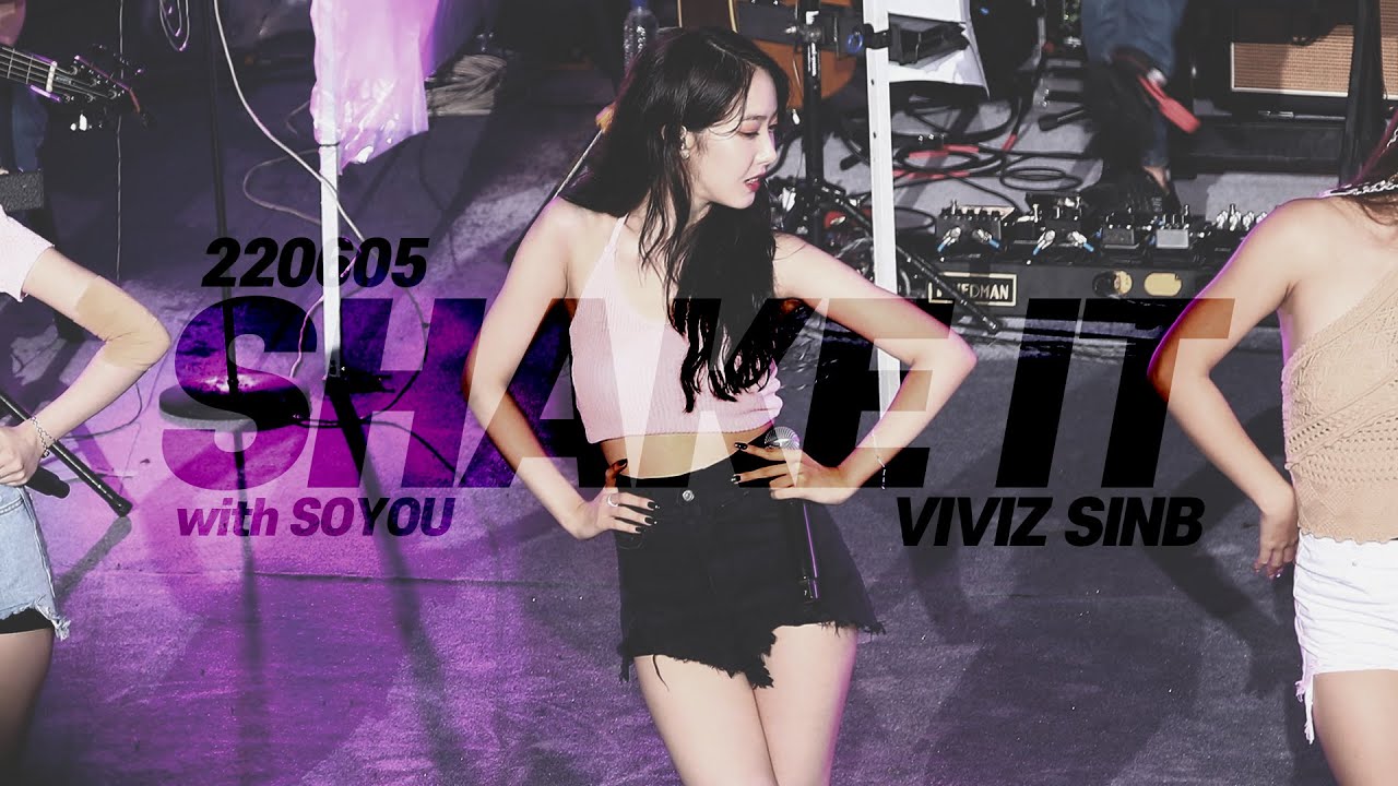 [4K] 220605 비비지(VIVIZ) 신비(SINB) - SHAKE IT @ 2022 B.N.F Festival