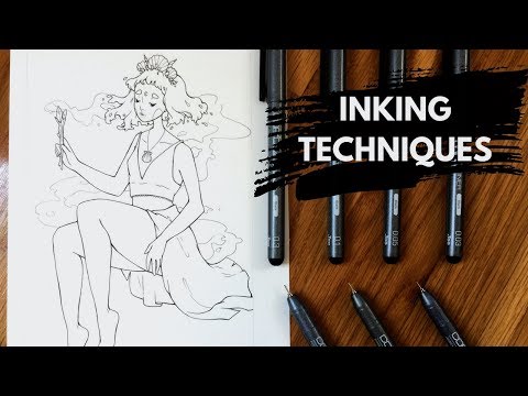 Lineart Tutorial  How to Draw Smooth Lines with Fineliners and Pens