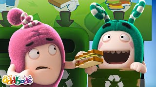 Riciclare nel cestino Zee ♻️🥪 | Cartoni Animati 📺 | Video divertenti | Oddbods Italia