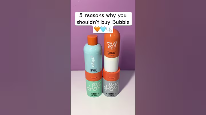 5 reasons why you shouldn’t buy Bubble! 🧡🩵🫧 @bubbleskincare #preppy #skincare #trending #fyp