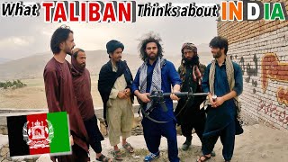 TALIBAN'S MESSAGE FOR INDIA AND THE WORLD.