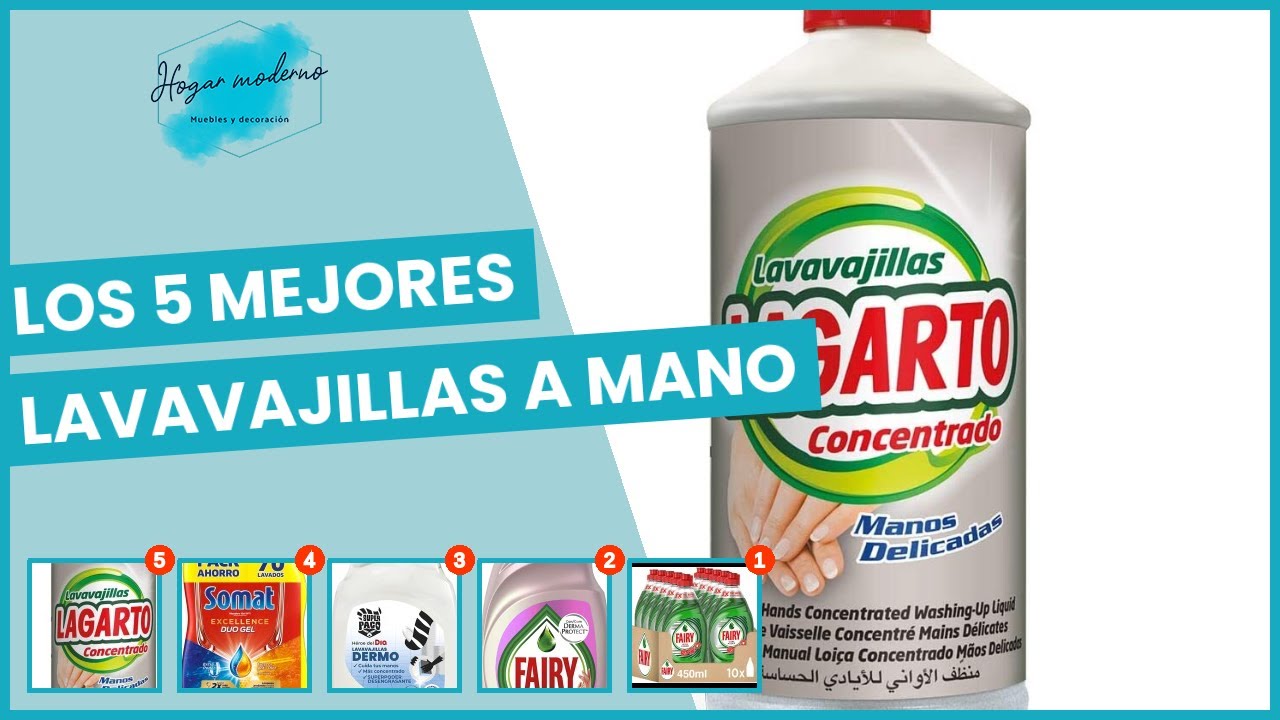 Arroyo Poderoso asustado Los 5 mejores lavavajillas a mano - YouTube