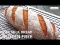 Gluten free rice milk bread gum free vegan option