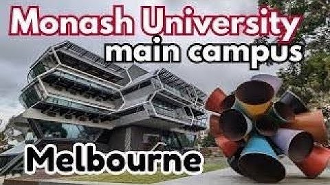 Discovering Monash University Campus in Clayton, Melbourne | Walking Tour in Victoria, Australia