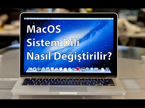 Video: MAC'de Dil Nasıl Değiştirilir