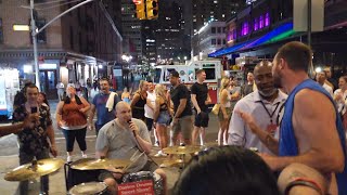 Darion Drums - Ocean Avenue drum cover by Yellowcard Live NYC 07/08/2023 but security ruined it.