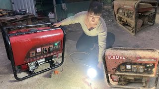 Repair Complete Restoration Generator, Repair Gasoline Engine Severely Damaged \ Blacksmith Girl