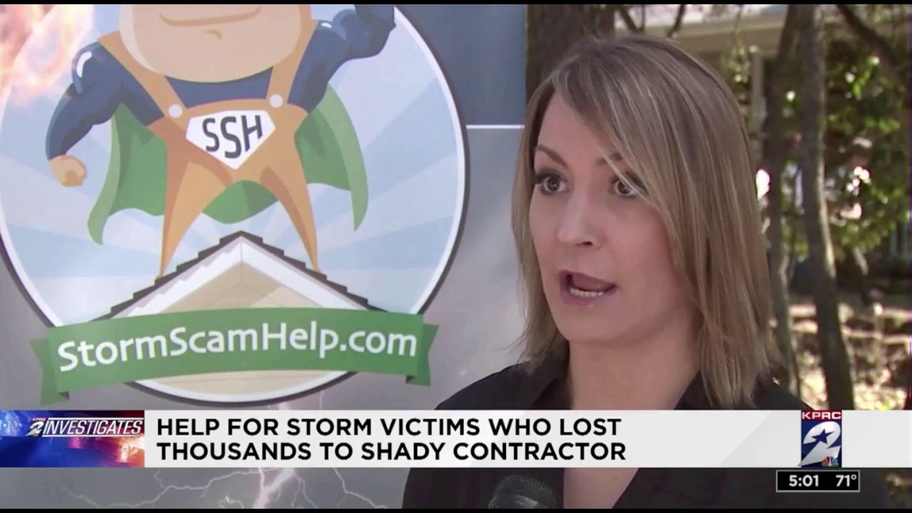 NBC Houston Features Storm Scam YouTube
