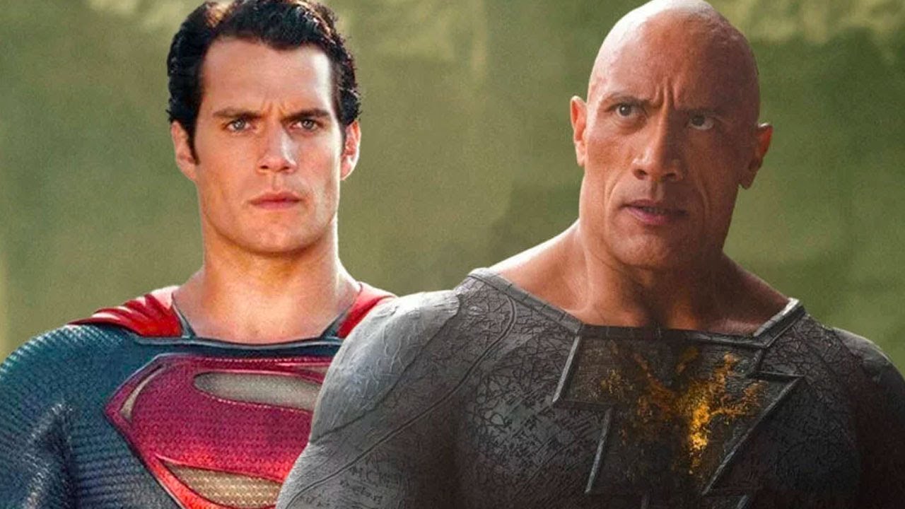 Henry Cavill and The Rock tease Superman and Black Adam together in a DC  movie