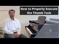 [Basic] How to Properly Execute the Thumb Tuck in Scales and Arpeggios