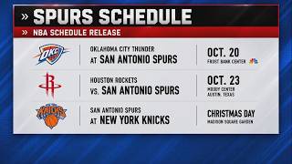 Spurs unveil 2026-27 schedule, open at home against Thunder - Nonstop News