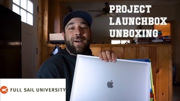 Full Sail Univeristy Project Launchbox Unboxing + What to Expect During Your First Few Months