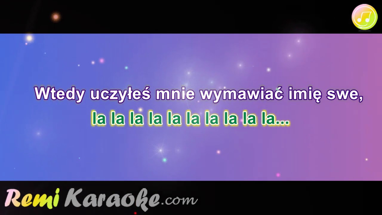 Biesiadna - To były piękne dni (karaoke - RemiKaraoke.com)