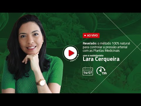 AO VIVO | Método 100% natural para controlar a pressão arterial com as Plantas Medicinais