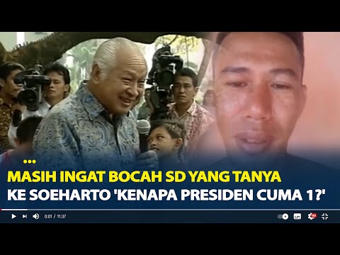 Masih Ingat Bocah SD yang Tanya ke Soeharto 'Kenapa Presiden Cuma 1?' Ini Kabarnya Sekarang