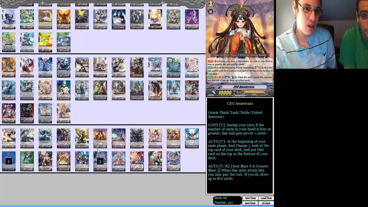 Lets Build a vanguard deckDeck 1OTT YouTube