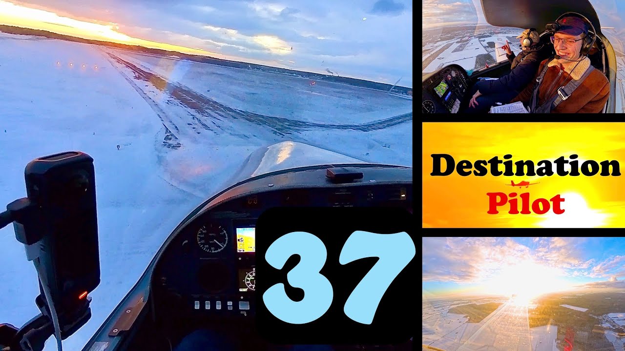 LETZTE FLUGSTUNDE vor der PPL-Prüfung ❄️ | Prüfungs-Fresh-up | Destination Pilot Teil 37