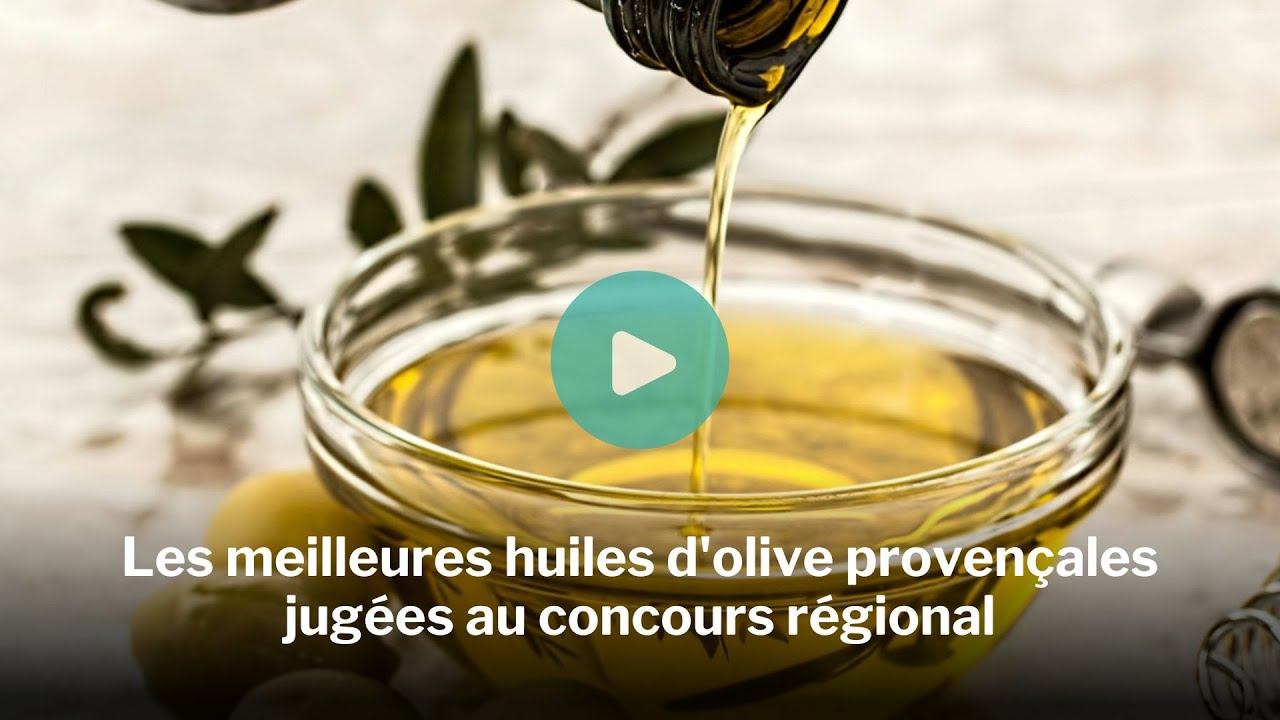 Les meilleures huiles d'olive provençales jugées au concours régional