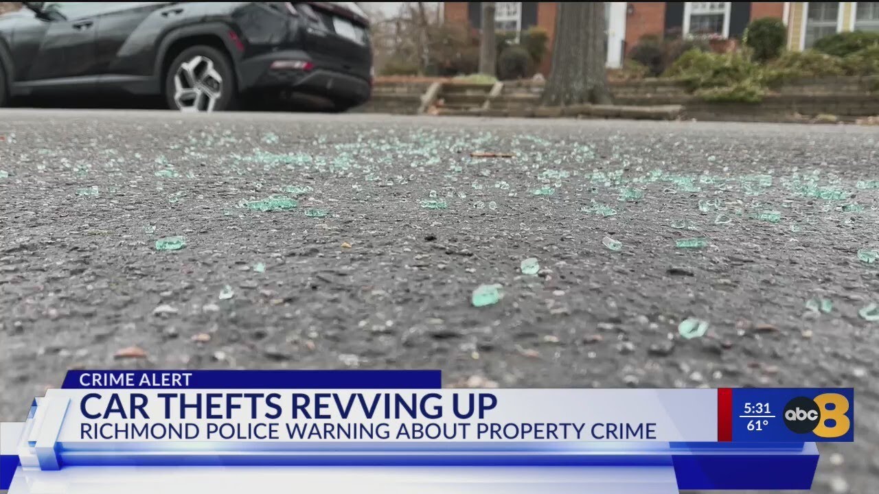 Rising car thefts in Richmond prompts police response - YouTube