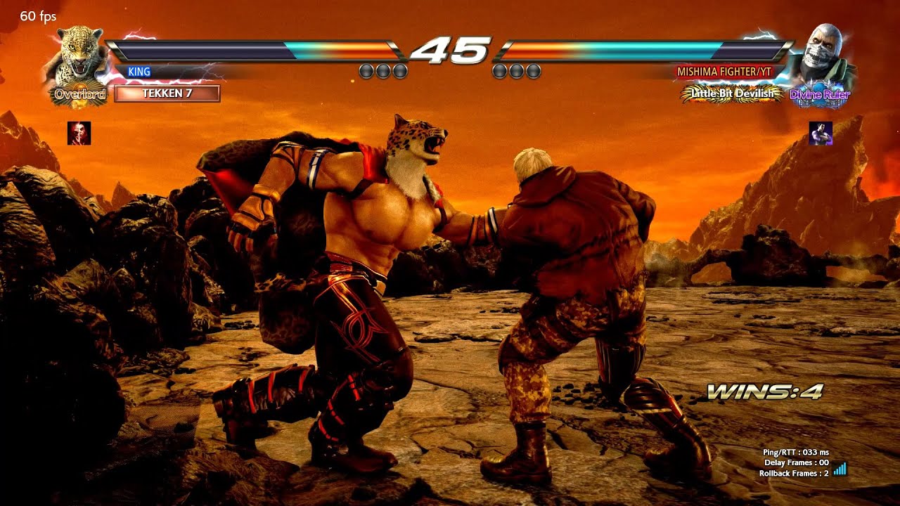 King faces a very Aggressive Bryan - Tekken 7