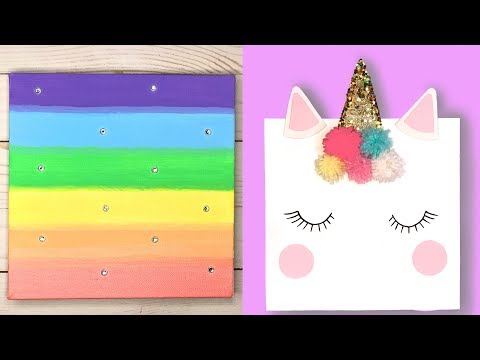 DIY Room Decor Ideas for Girls | Unicorn Wall Decor | Easy