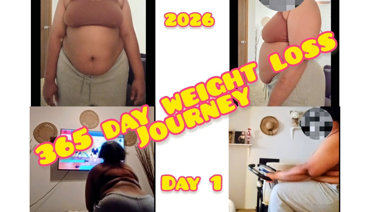Day 1 (1hr cycling & 12 min beginner friendly workout) 2026 workout journey 
